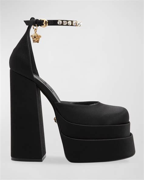 versace medusa heels replica|versace platform medusa.